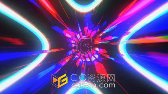 Glitch Distortion Logo效果不错故障失真扭曲变形标志视频片头-AE模板