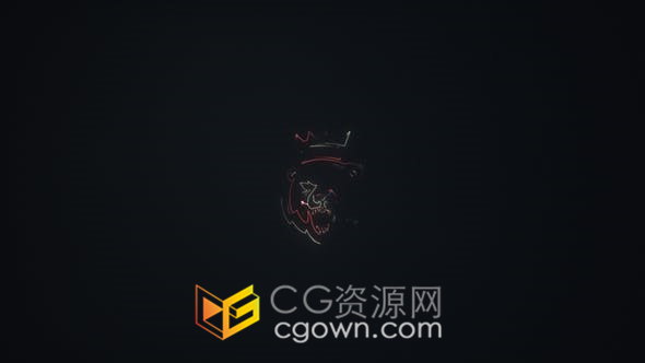 能量闪电火花VFX特效LOGO标志效果片头视频制作-AE模板