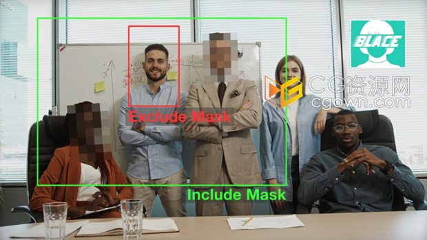 Blace v1.4.1– AI Face Detection AE/PR插件人工智能自动人脸检测马赛克模糊