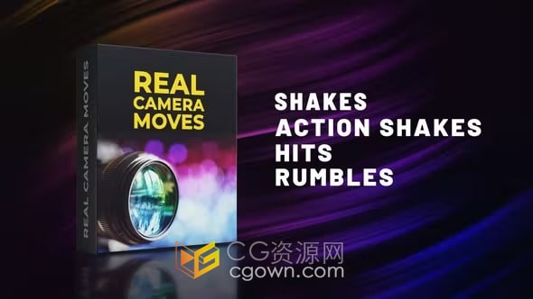 After Effects制作真实手持摄像机抖动摇晃镜头动画-AE模板