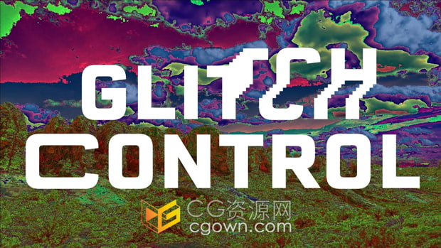AE/PR插件像素拉伸色彩RGB分离移位Glitch Control v1.0.3 Mac版