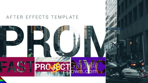 Stomp Promo After Effects模板快速简介演示文稿音乐剪辑幻灯片视频片头