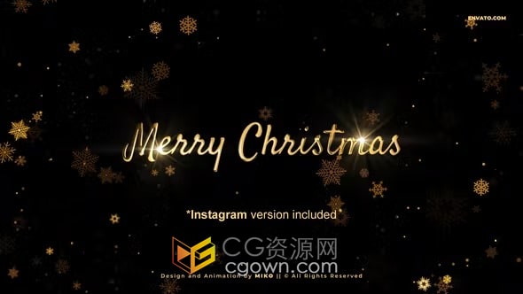 金色粒子特效动画视频片头开场AE模板套用