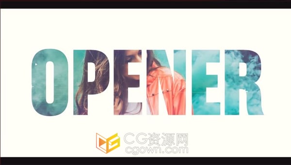 AE模板-4K故障抖动效果活力时尚过渡快速品牌介绍宣传片头