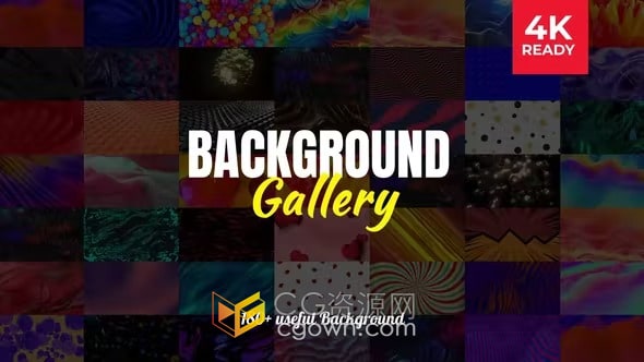 180多种动态图形动画背景视频素材4K分辨率AE模板下载