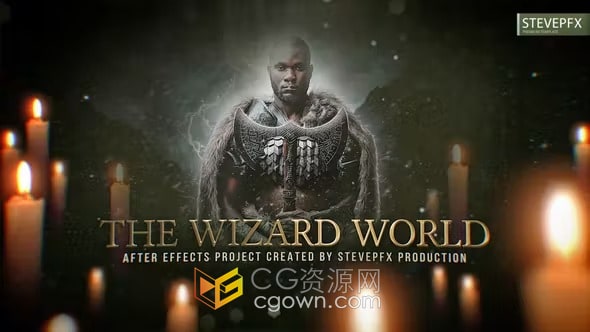 史诗英雄人物事迹介绍视频纪录片-AE模板下载