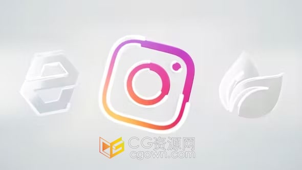 企业品牌形象LOGO演绎动画视频片头-AE模板