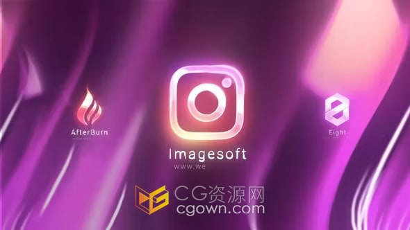 闪亮公司LOGO动画企业品牌形象视频片头-AE模板