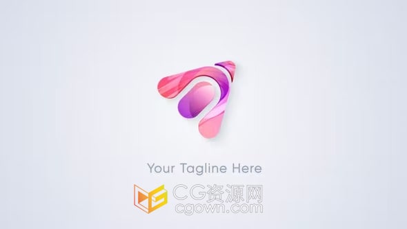 3D Logo 标志演绎动画视频片头-AE模板下载