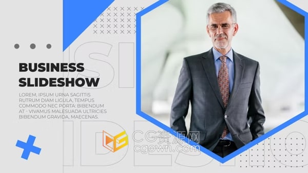 商业幻灯片AE模板现代企业公司宣传片视频制作免费