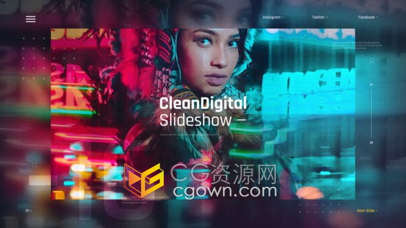 AE模板-高科技 IT技术数字幻灯片公司介绍企业宣传片视频