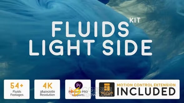 55组彩色流体特效动画4K分辨率视频素材-AE脚本扩展预设包