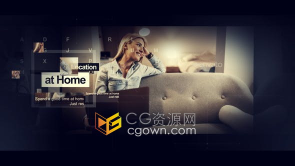 AE模板-动态视觉介绍视频青年时尚冲浪体育运动开场宣传