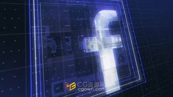 AE模板-科技标志揭晓Future Technology Logo Reveal