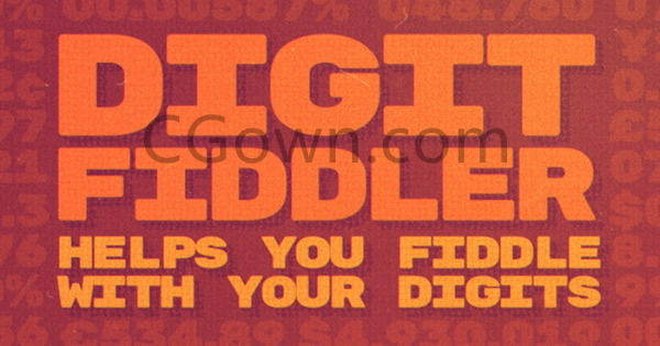 Digit Fiddler v1.3.4 AE插件时间百分比数字滚动动画效果制作
