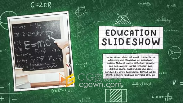 创意科学课堂在线教育儿童培训机构课程介绍有趣教学视频AE模板