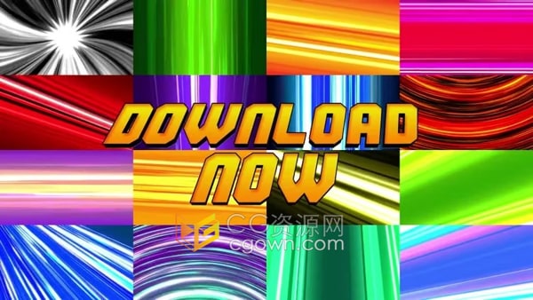 超棒线条拖尾效果漫画速度线Speedlines背景动画AE模板