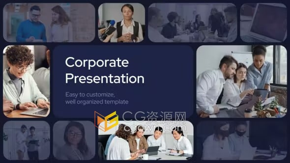 公司宣传片AE模板互联网信息科技公司业务时间线展示视频