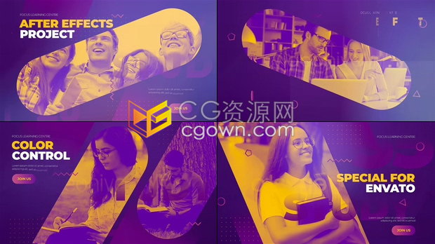 PR预设/AE模板-教育培训机构大学生创业学校宣传公司推广视频制作