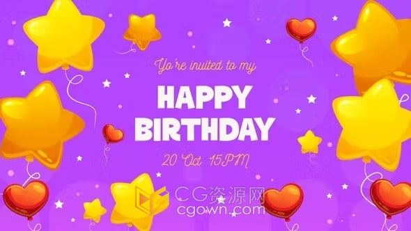 AE模板-色彩鲜明快乐儿童节日幼儿机构活动视频相册