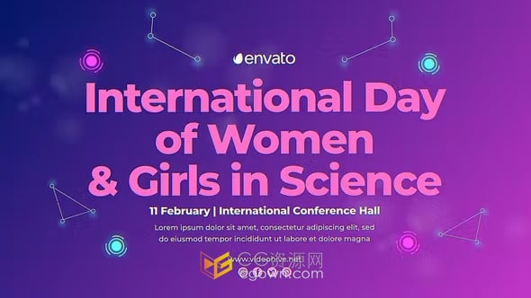 科学活动介绍医学宣传视频制作-AE模板