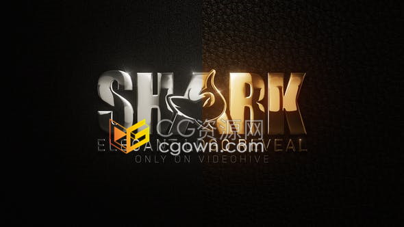 AE模板下载优雅光泽金色豪华大气LOGO动画演绎视频片头制作工程文件