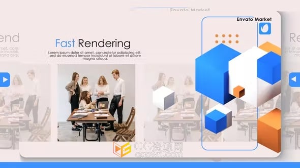 数码公司介绍商业频道包装产品宣传视频-AE模板
