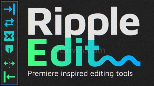 Ripple Edit v1.1.4 脚本AE加入像PR软件剪辑功能