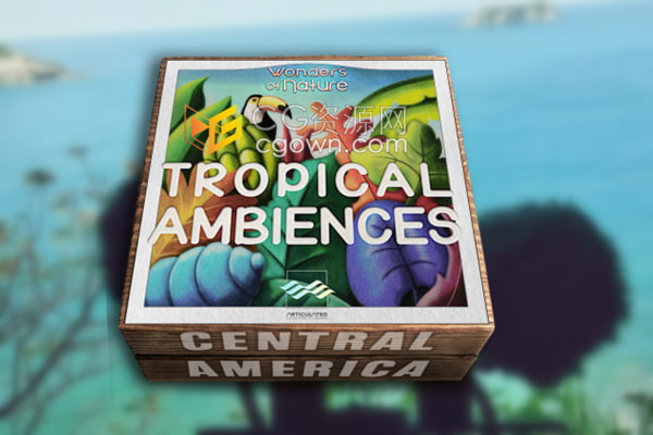 52种纯沉浸式原始大自然声音环境集合高品质野外热带氛围音频素材