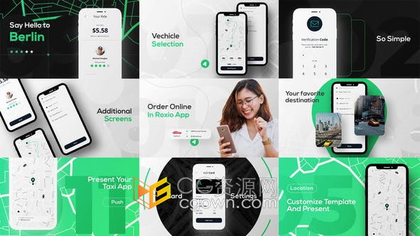 AE模板-软件公司开发APP展示宣传应用程序介绍视频广告