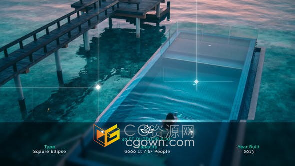 AE模板-公寓酒店房地产建筑开发商介绍宣传图文动画视频