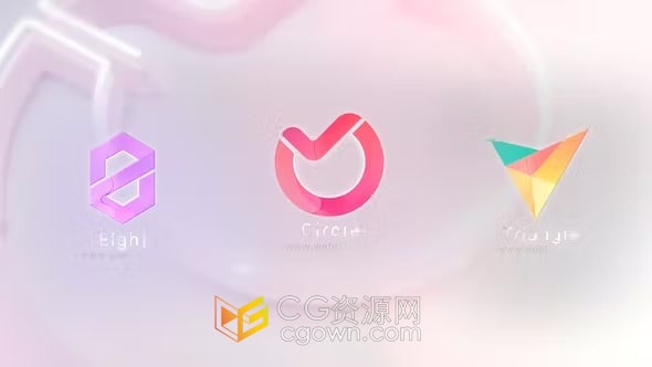明亮动画效果LOGO演绎视频片头-AE模板免费下载