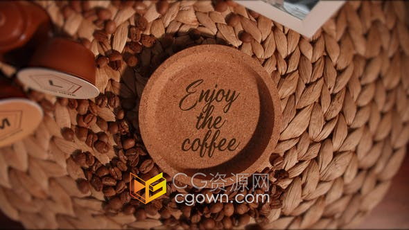 AE模板-咖啡店品牌宣传视频Coffee Slideshow Promo