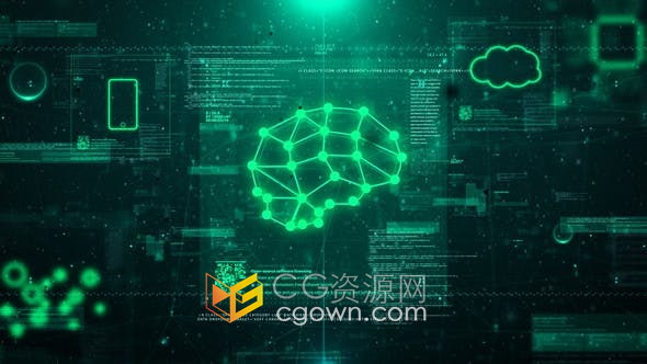 AE模板-网络安全数字信息互联网创新物联网技术AI智慧宣传片头视频