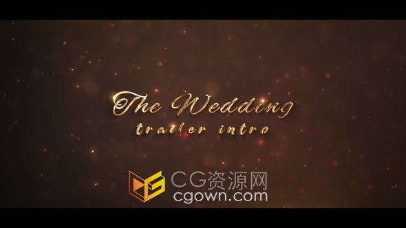 AE模板-办酒店婚宴会议宴会婚礼MV视频宣传片制作