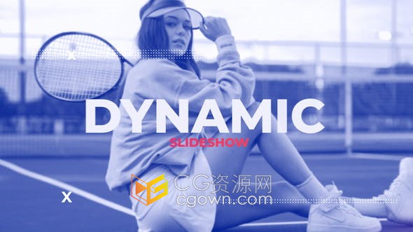 AE模板-动态简短介绍开场视频短片vlog Dynamic Short Intro