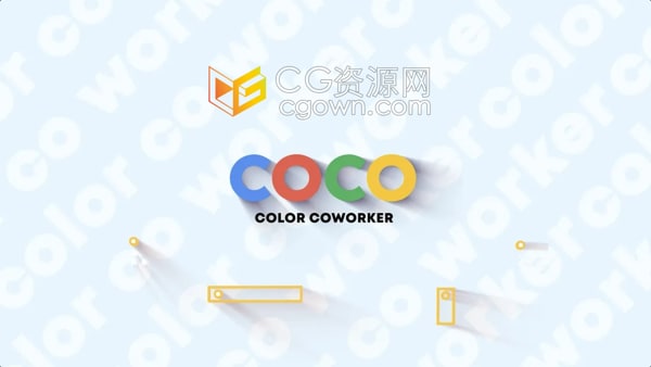 AE脚本高级配色调色板工具Coco Color CoWorker v1.3.1