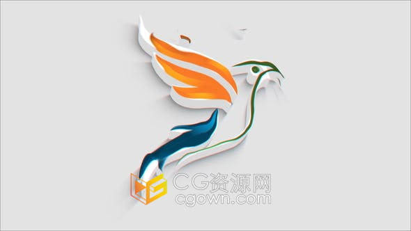 AE模板-3D挤压波浪水反射现代三维LOGO动画视频