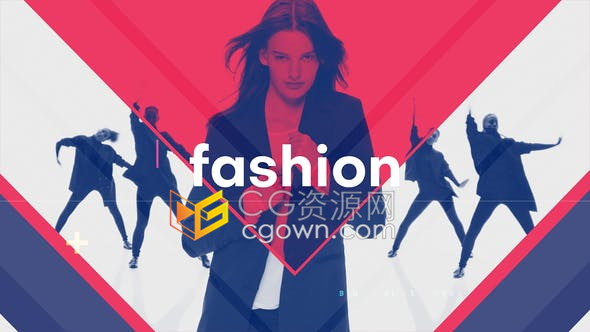 多彩时尚栏目包装片头动态潮流活动派对节目开场白-AE模板下载