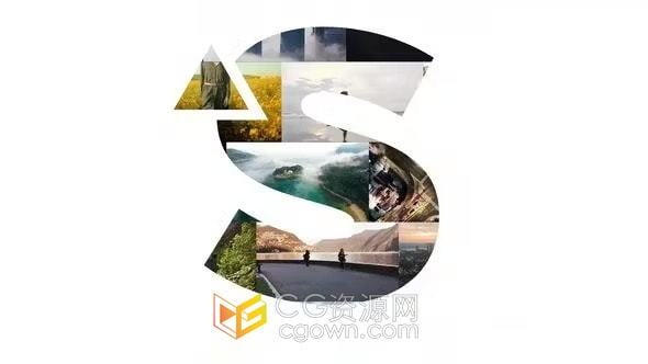 公司团队照片视频墙宣传片头-AE模板