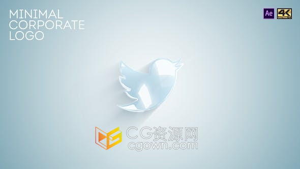 AE模板-企业LOGO品牌介绍视频片头4K分辨率