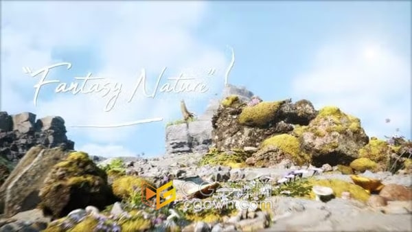 AE模板-高山峻岭山脉山岳自然场景标志展示Mountain Logo Reveal Bundle