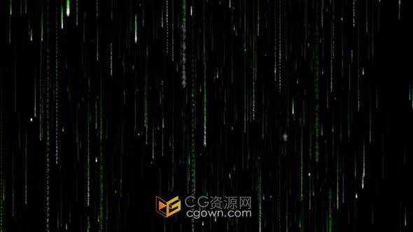 Matrix Background V2 矩阵技术背景元素-AE模板