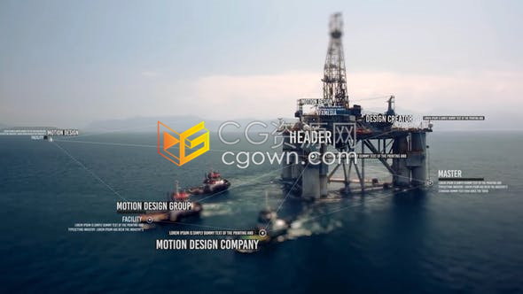 高达8K各种分辨率85种实用场景自由角度多线呼出文字标题注释跟踪动画-AE模板