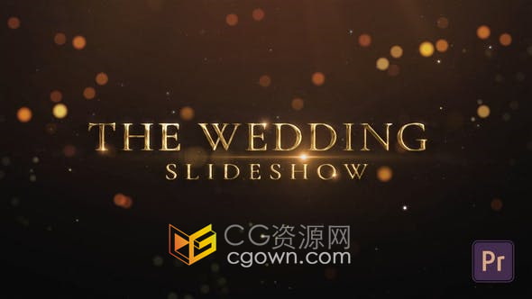 AE与PR模板-婚礼幻灯片婚礼MV视频制作工程