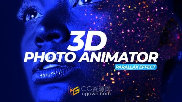 照片做成3D动画视差效果AE预设文件下载