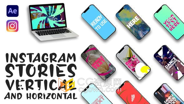 TikTok抖音媒体短视频20种设计动画效果-AE模板