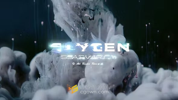数字技术故障文本制作Glitch Text Maker-AE标题模板下载