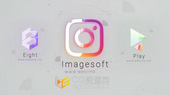 适合房地产建筑设计企业品牌标志展示-AE模板