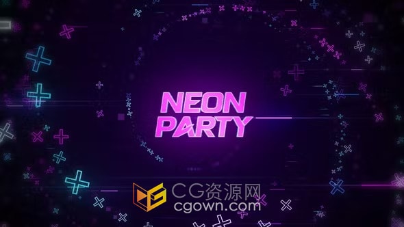 Party Titles适合时尚宣传片颁奖典礼开幕式时装秀派对视频-AE模板